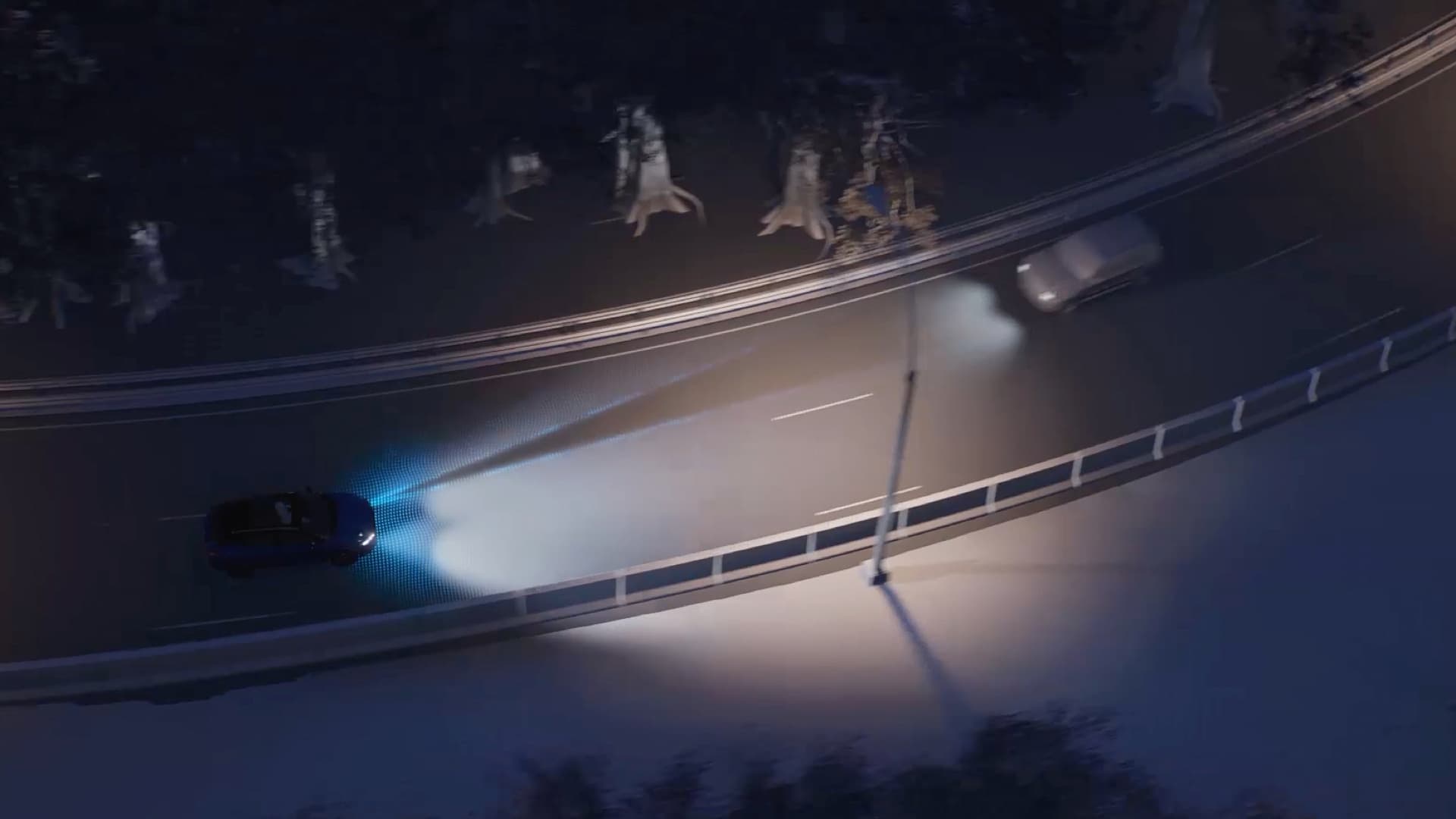 Nissan QQ Nissan adaptieve lichtstraal vereenvoudigd 3D 